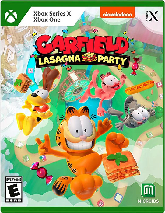 Garfield Lasagna Party - Microsoft Xbox Series X XSX XSS Series X S Video Game