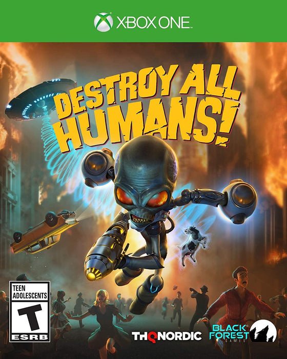 Destroy All Humans - Microsoft Xbox One XONE XB1 X1 Video Game