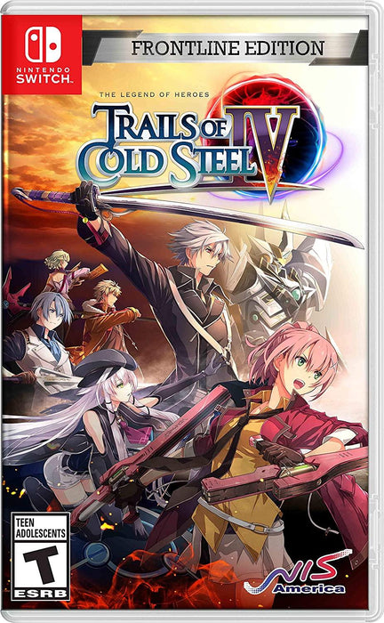 Legend of Heroes: Trails of Cold Steel IV - Nintendo Switch Switch Lite Game