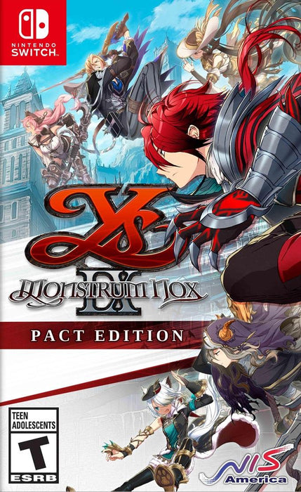 Ys IX: Monstrum NOX [Pact Edition] - Nintendo Switch Switch Lite NS Video Game