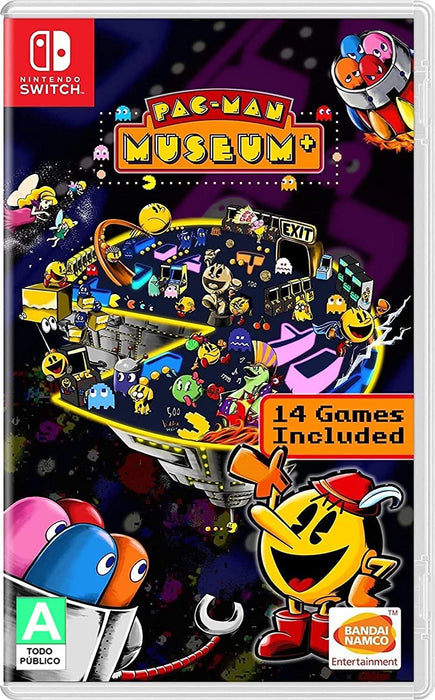 Pac-Man Museum Plus - Nintendo Switch Switch Lite NS NSL Video Game