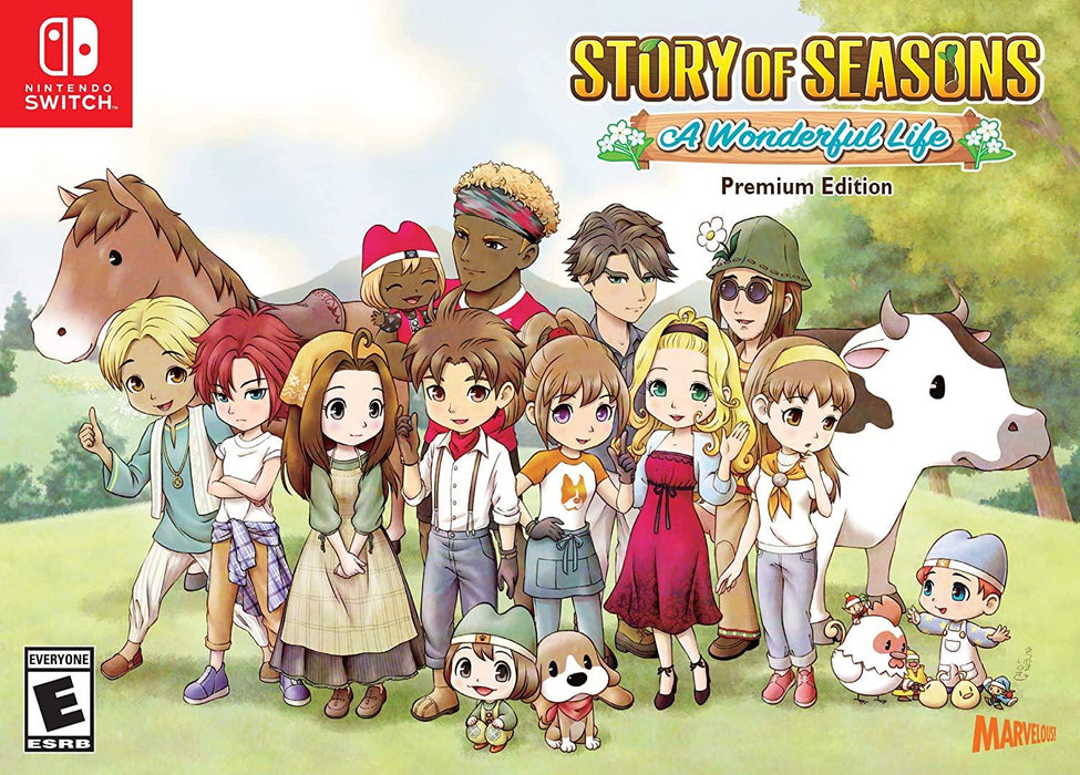 Story of Seasons: A Wonderful Life [Premium Edition] - Nintendo Switch NS NSL