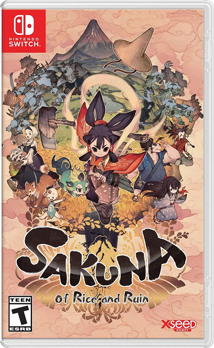 Sakuna: Of Rice and Ruin - Nintendo Switch Switch Lite NS NSL Video Game