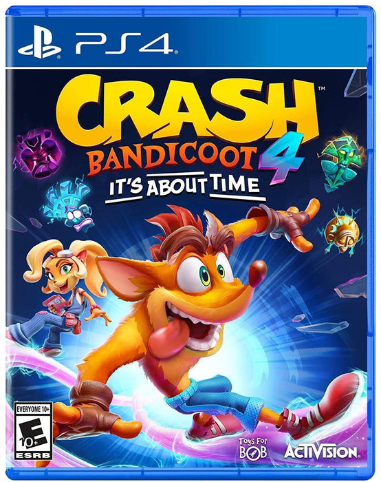Crash Bandicoot 4: It's About Time - Sony PlayStation 4 PS4 Video Game