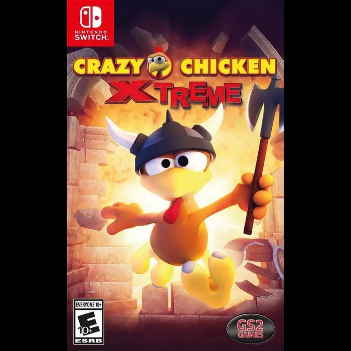 Crazy Chicken Xtreme - Nintendo Switch Switch Lite NS NSL Video Game