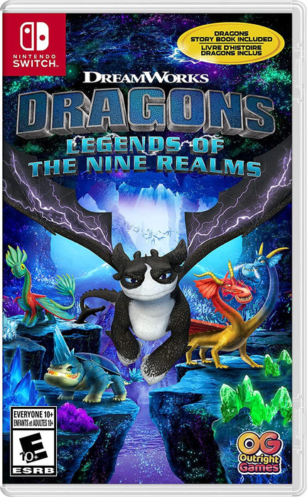 Dragons: Legends of the Nine Realms - Nintendo Switch Switch Lite NS Video Game