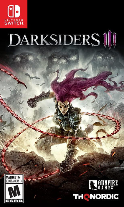 Darksiders III - Nintendo Switch Switch Lite NS NSL Video Game