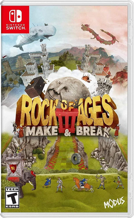 Rock of Ages III: Make & Break - Nintendo Switch Switch Lite NS NSL Video Game