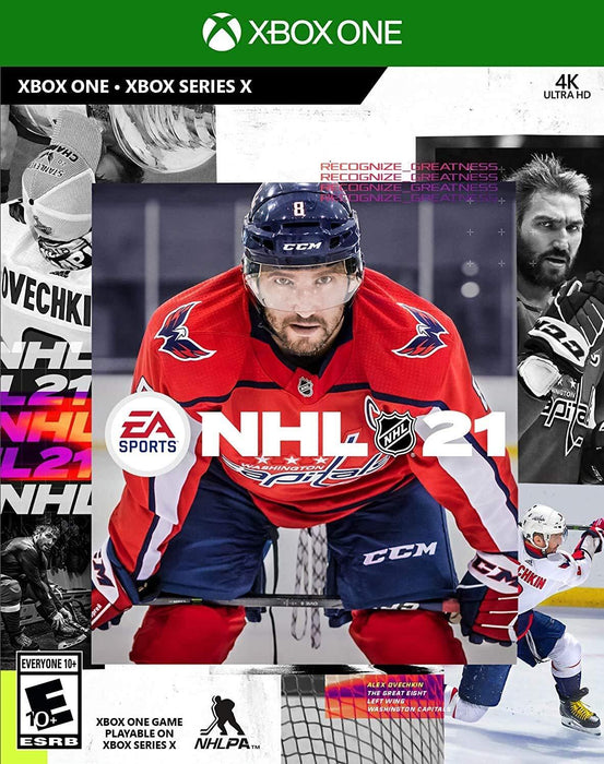 NHL 21 - Microsoft Xbox One XONE XB1 X1 Video Game