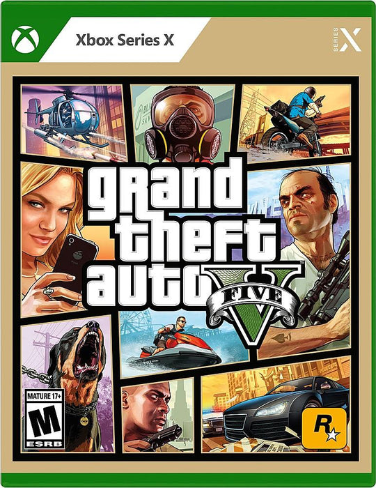 Grand Theft Auto V - Microsoft Xbox Series X XSX XSS Series X S Video Game