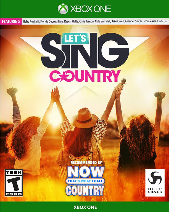 Let's Sing: Country - Microsoft Xbox One XONE XB1 X1 Video Game