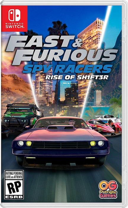 Fast & Furious: Spy Racers - Rise of Sh1ft3r - Nintendo Switch Switch Lite NS