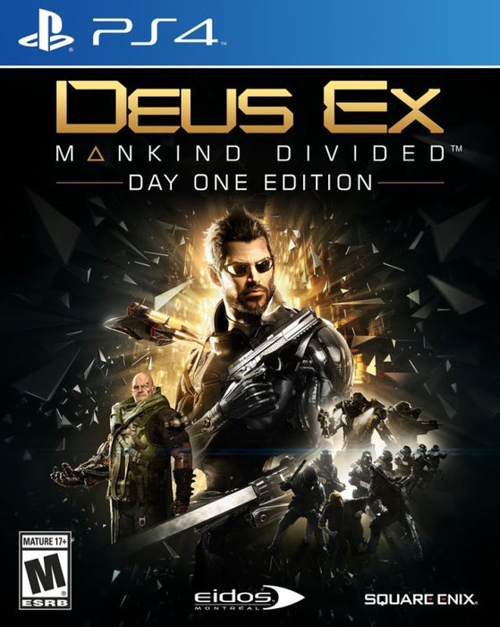 Deus Ex: Mankind Divided (Day One Edition) - Cyberpunk Stealth - PlayStation 4