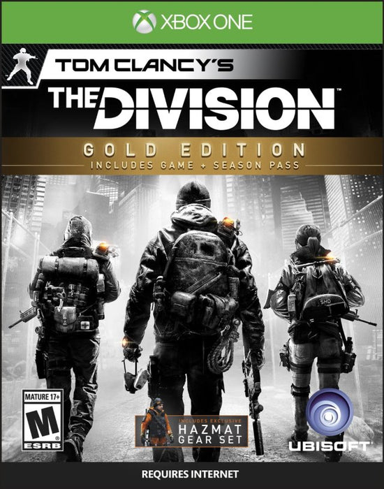 Tom Clancy's The Division (Gold Edition) - Post Pandemic Co-Op MMORPG - Xbox One