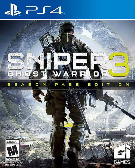 Sniper: Ghost Warrior 3 (Season Pass Edition) - Stealth Shooter - PlayStation 4