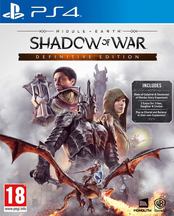 Middle-Earth: Shadow of War (Definitive Edition) - Dark Journey - PlayStation 4