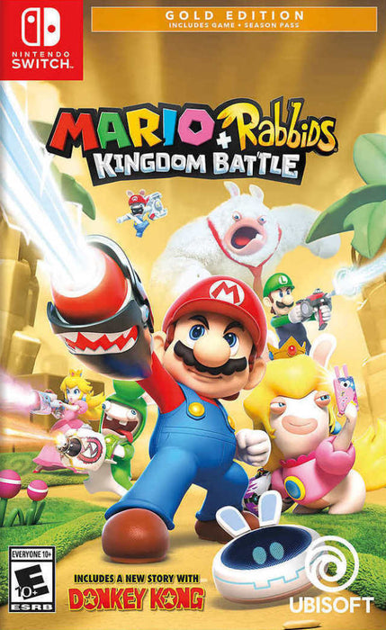 Mario + Plus Rabbids Kingdom Battle (Gold Edition) - RPG Clash - Nintendo Switch