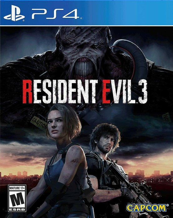 Resident Evil 3 - Zombie Apocalypse Survival Thriller Horror - PlayStation 4