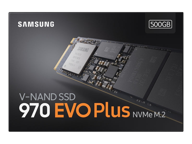 Samsung 970 EVO Plus - M.2 500GB Internal SSD (Reliable Performance)