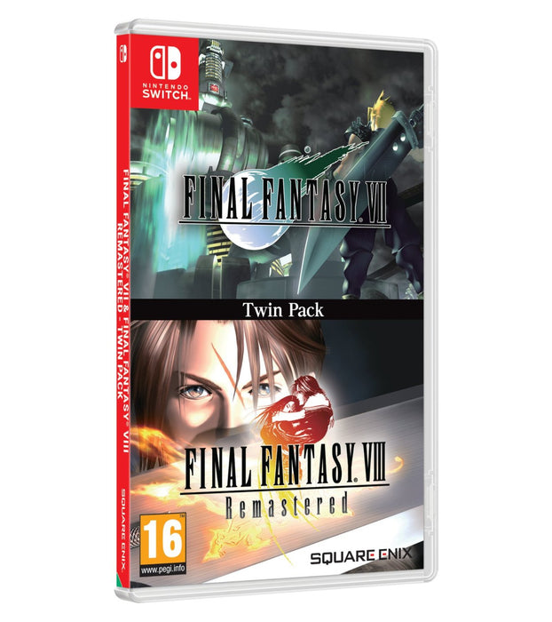 Final Fantasy VII & VIII Remastered (Twin Pack) - RPG Classics - Nintendo Switch