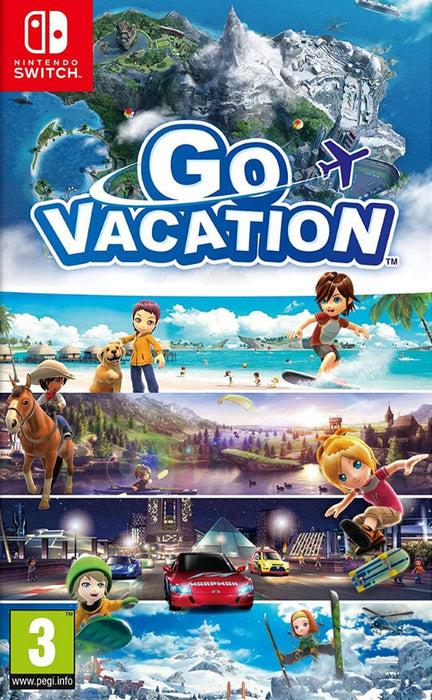 Go Vacation - Nintendo Switch Switch Lite NS NSL Video Game