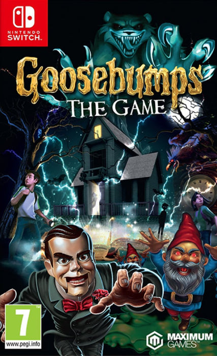 Goosebumps The Game - Eerie Point-and-Click Puzzle Adventure - Nintendo Switch