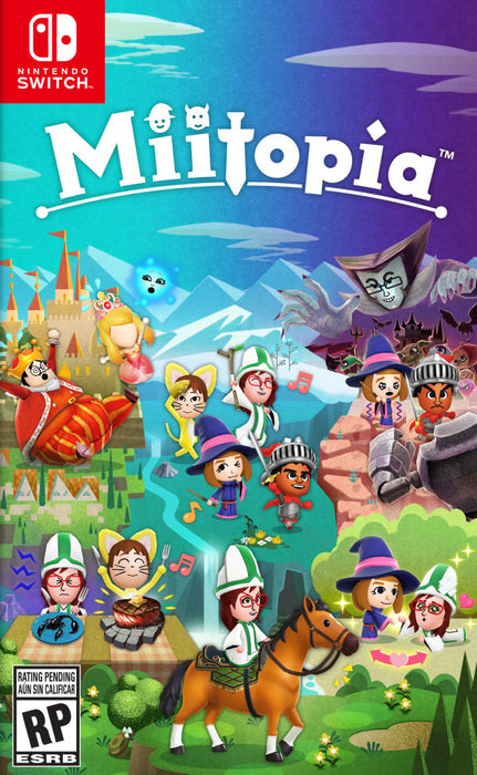 Miitopia - Whimsical Friendship-Fueled Fantasy RPG Quest - Nintendo Switch Game