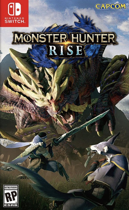 Monster Hunter Rise - Nintendo Switch Switch Lite NS NSL Video Game