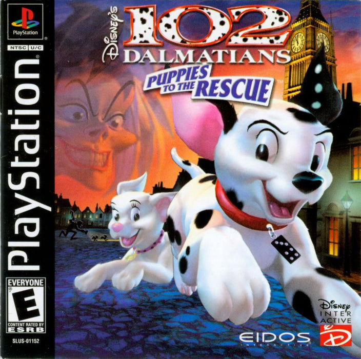 102 Dalmatians Puppies to the Rescue - PlayStation 1