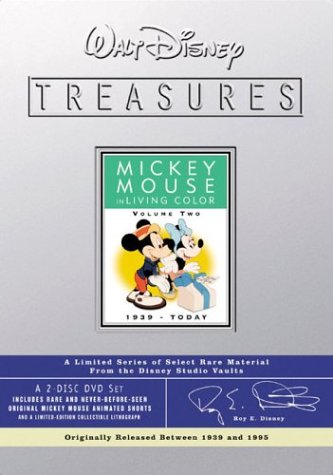 Walt Disney Treasures Mickey Mouse In Living Color Volume Two