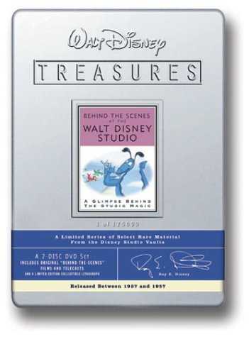 Walt Disney Treasures Behind The Scenes At The Walt Disney Studio