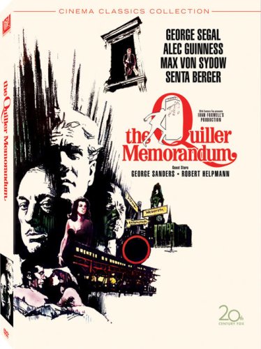 The Quiller Memorandum - Video Vid NTSC Region 1 USA Disk Digital Versatile Disc
