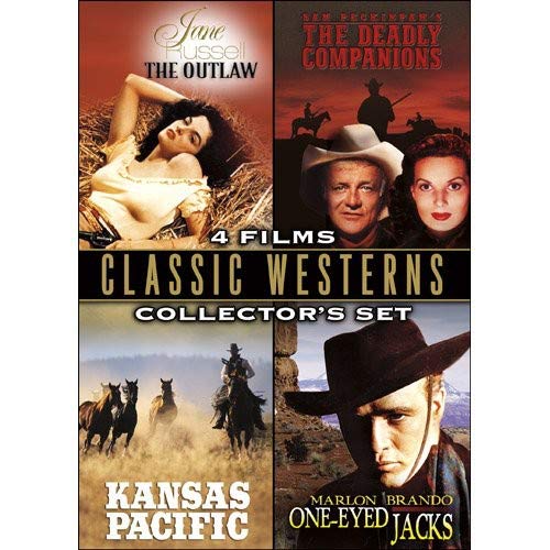 Classic Westerns Collectors Sets The Outlaw The Deadly Companions Kansas Pacific Oneeyed Jacks