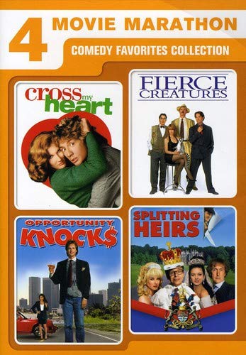 4 Movie Marathon Comedy Favorites Collection Cross My Heart Fierce Creatures Opportunity Knocks Splitting Heirs
