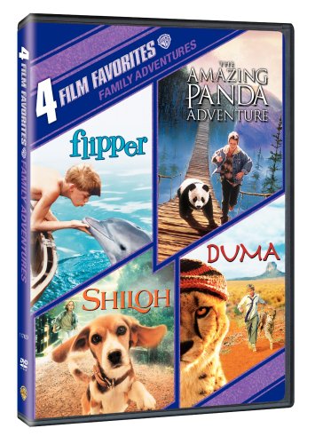 4 Film Favorites Family Adventures The Amazing Panda Adventure Duma Flipper Shiloh