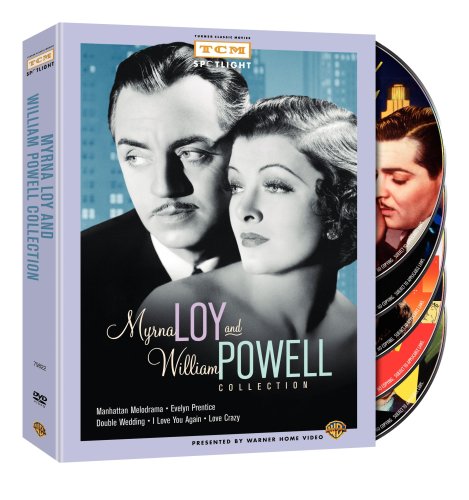 Myrna Loy And William Powell Collection Manhattan Melodrama Evelyn Prentice Double Wedding I Love You Again Love Crazy
