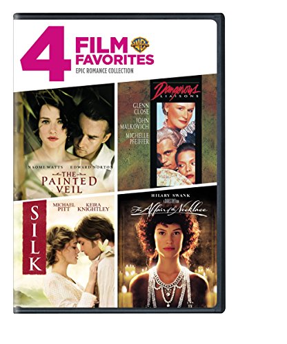 4 Film Favorites Epic Romances Affair Of The Necklace, Dangerous Liaisons, Painted Veil, Silk
