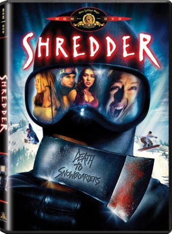 Shredder - Video Vid NTSC Region 1 USA Disk Digital Versatile Disc