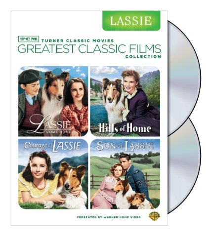 Tcm Greatest Classic Film Collection Lassie Lassie Come Home / Son Of Lassie / Courage Of Lassie / Hills Of Home