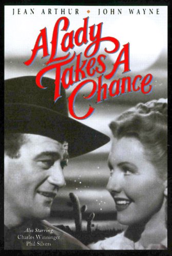 A Lady Takes A Chance - Video Vid NTSC Region 1 USA Disk Digital Versatile Disc