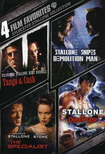 4 Film Favorites Sylvester Stallone Demolition Man, Over The Top Specialist, Tango & Cash