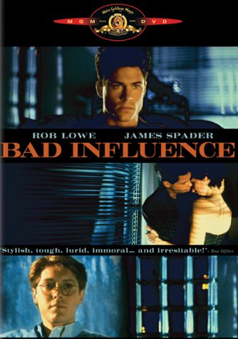 Bad Influence - Video Vid NTSC Region 1 USA Disk Digital Versatile Disc