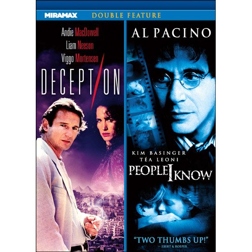 Deception People I Know Video Vid NTSC Region 1 USA Digital Versatile Disc
