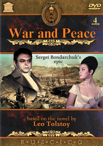 War And Peace - Video Vid NTSC Region 1 USA Disk Digital Versatile Disc