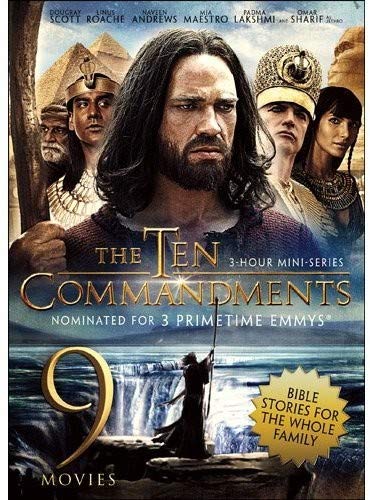 The Ten Commandments David Goliath Esther The King The Power Of The Resurrection I Beheld His Glory The Great Commandment Joseph His Brethren Martin Luther Hill Number One 9Movie Bible Stories Collection