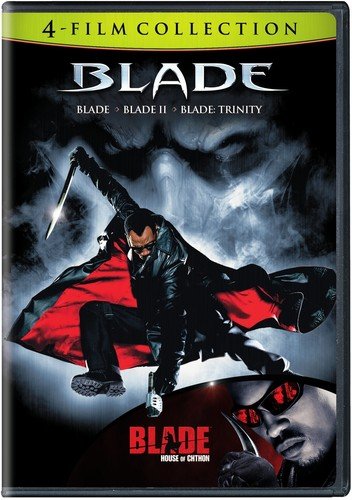 4 Film Favorites Blade Collection Blade / Blade Ii / Blade Trinity / Blade House Of Chthon