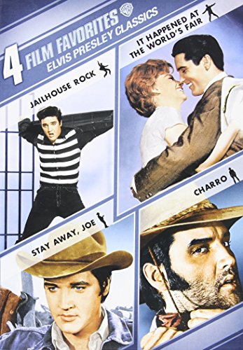 4 Film Favorites Elvis Presley Classics Charro It Happened At The Worlds Fair Jailhouse Rock Deluxe Edition Stay Away Joe