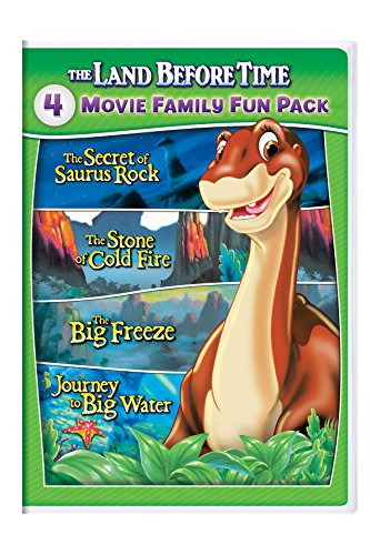 The Land Before Time Viix 4Movie Family Fun Pack The Secret Of Saurus Rock The Stone Of Cold Fire The Big Freeze Journey To Big Water