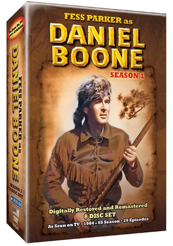 Daniel Boone Season One Video Vid NTSC Region 1 USA Digital Versatile Disc