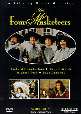 Four Musketeers - Video Vid NTSC Region 1 USA Disk Digital Versatile Disc